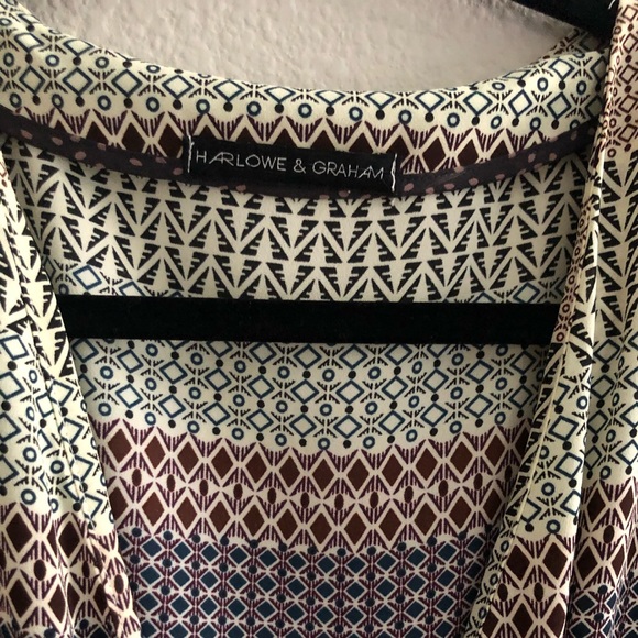 NWOT Long sleeve patterned romper - Picture 3 of 7